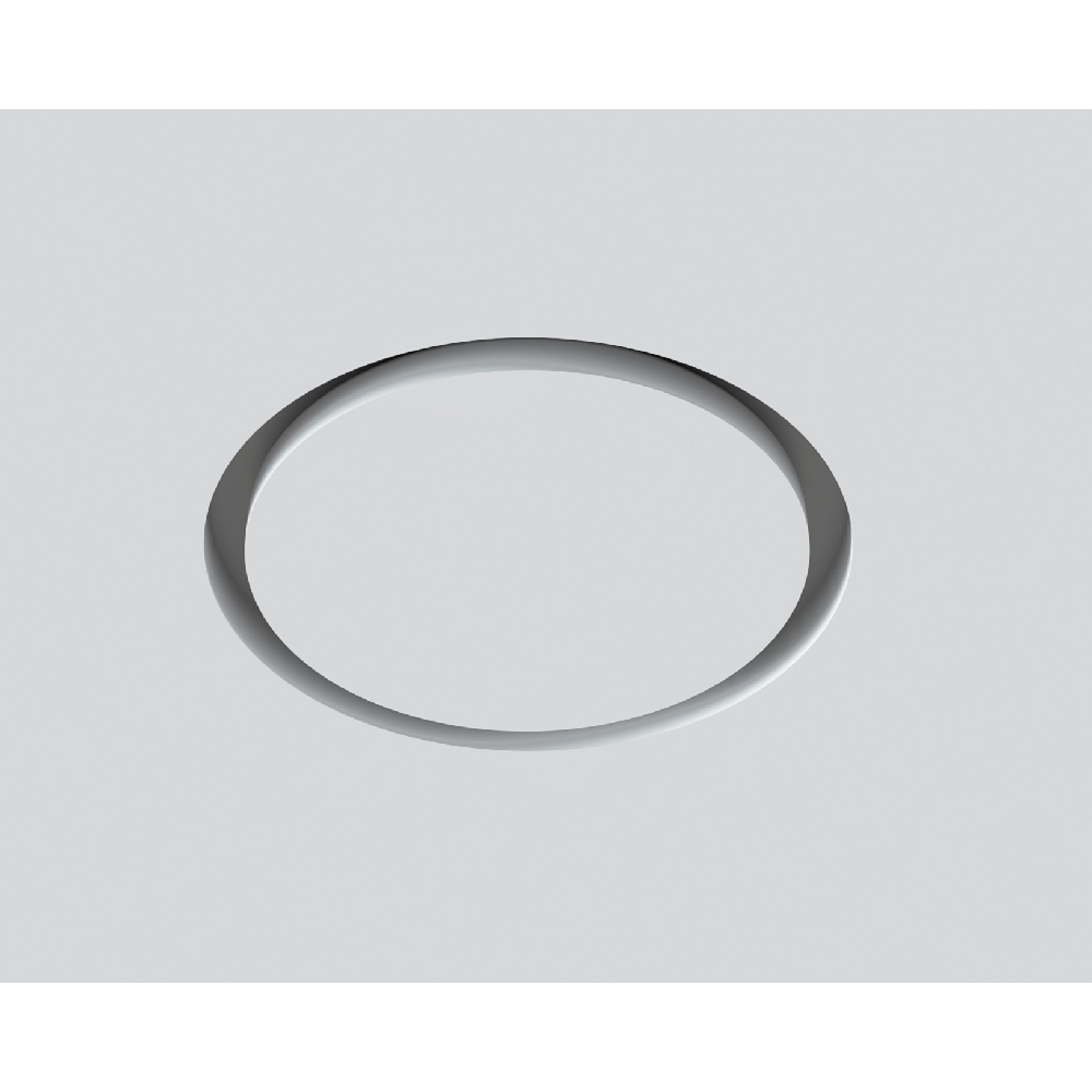 příklad zabudování anemostatu do stropní konstrukce